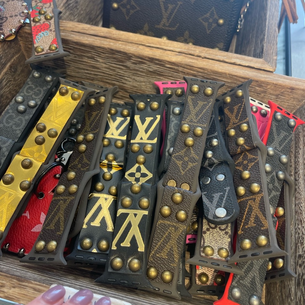 Gucci upcycle strap for Apple Watch